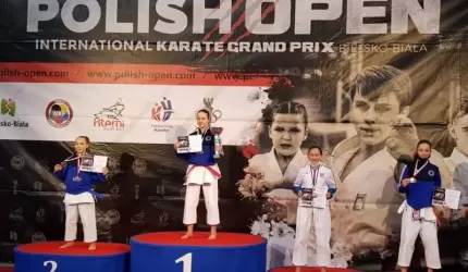 Znakomity start średzkich karateków w Polish Open