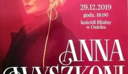 Koncert Ani Wyszkoni w kościele w Osieku