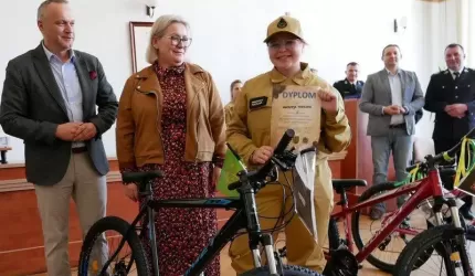 Zwycięzcy odjechali rowerami