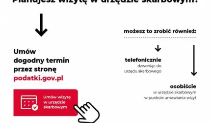 Usługa „Umów wizytę w urzędzie skarbowym” podczas kampanii PIT