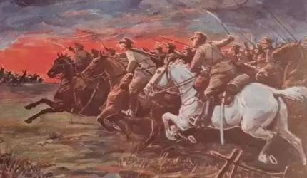 BITWA POD KOMAROWEM ROK 1920 – Pomnik Chwały Kawalerii i Artylerii Konnej