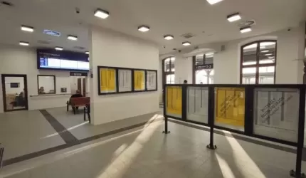 Zmodernizowany dworzec w Malczycach otwarty dla podróżnych
