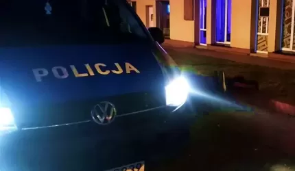 Średzcy policjanci uratowali mężczyznę przed wychłodzeniem