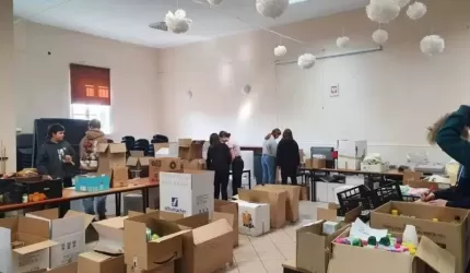 Wolontariusze z Miękini dla Ukrainy