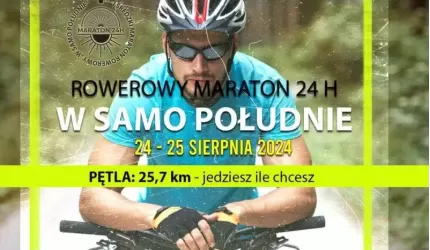 Ruszyły zapisy na I Średzki maraton rowerowy 24H "W samo południe"