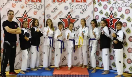 Najlepszy Klub Taekwon-do na Międzywojewódzkich Mistrzostwach Młodzików w Miękini