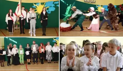 Pełen wrażeń Dzień Edukacji Narodowej w szkole w Ujeździe Górnym