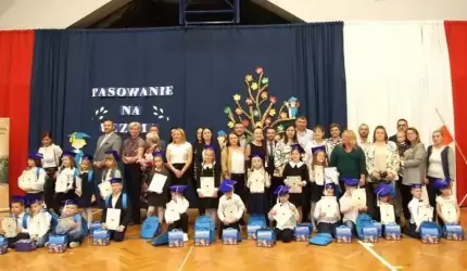 Święto pierwszoklasistów w Udaninie