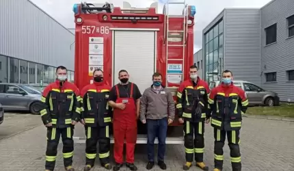 HMT wspiera OSP Pichorowice
