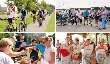 Powiatowy rajd rowerowy i konkurs kulinarny czyli niedziela pełna wrażeń!