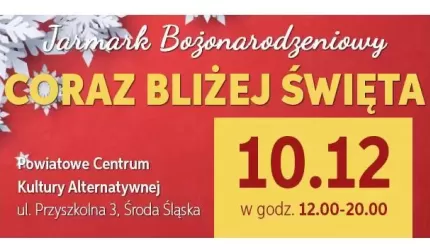 Wyjątkowy jarmark bożonarodzeniowy wkrótce w CeKA