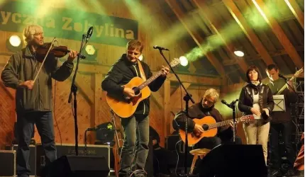 Koncert zespołu "U studni" w Miękini