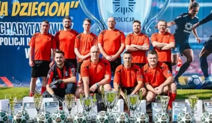 Nie tylko służba, ale i serce – średzcy policjanci zagrali w szczytnym celu