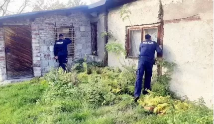 Policjanci sprawdzają pustostany i ogrody działkowe oraz apelują do mieszkańców