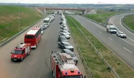 Poważna awaria autobusu przewożącego dzieci