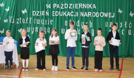 Dzień Edukacji Narodowej w Szkole Podstawowej im. Jana Pawła II w Ujeździe Górnym