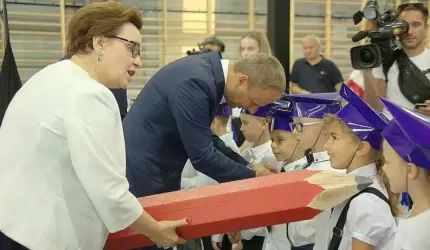 Ogólnopolskie rozpoczęcie roku szkolnego w Lutyni (zdjęcia i wideo)