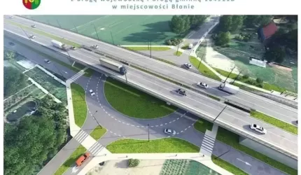 Czy dojdzie do przebudowy skrzyżowania w Błoniu?
