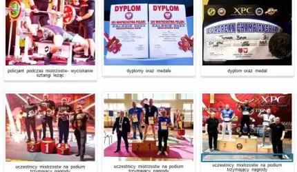 Średzki, silny policjant i sportowiec w jednym. Łączy pasję ze służbą i zdobywa sukcesy!