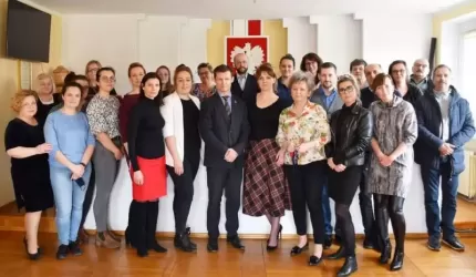 Wójt gminy Malczyce podziękował pracownikom urzędu za współpracę