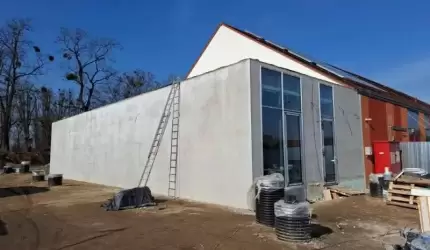 Rozbudowa żłobka w Lutyni trwa w najlepsze