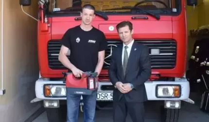 Gmina Malczyce zakupiła sprzęt dla OSP w Wilczkowie