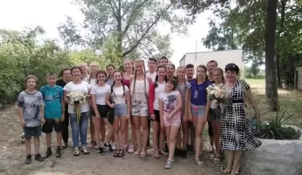 Dzieci z Ukrainy z wizytą w Wichrowie