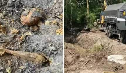 Podczas prac ziemnych znaleziono niewybuchy