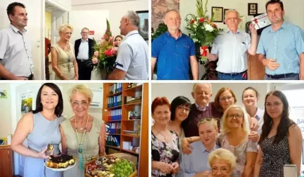 Karol Gidziński i Lucyna Fiutak przeszli na zasłużoną emeryturę