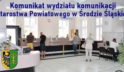 Wydział Komunikacji i Spraw Obywatelskich dłużej czynny