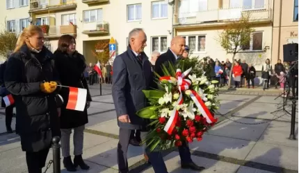 Powiatowe obchody Święta Niepodległości w Środzie Śląskiej