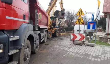 Odnowa centrum Wilkszyna trwa