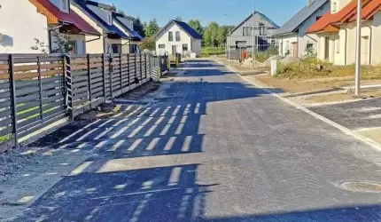 Przebudowa ulicy Radosnej i Szczęśliwej w Miękini