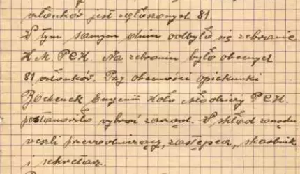 Koło Młodzieży PCK w Miękini (1947 rok)