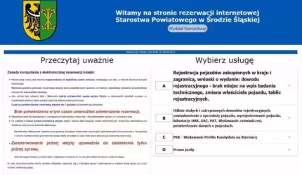 Uwaga nowość! Elektroniczna rezerwacja kolejki w wydziale komunikacji