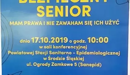 Wkrótce spotkanie dla seniorów!