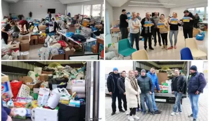 Wilkszyn i Rakoszyce na pomoc Ukrainie