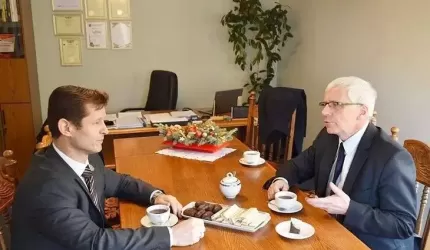 Wojewoda dolnośląski z wizytą w Urzędzie Gminy Malczyce