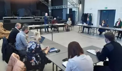 Spotkanie w sprawie szczepień w powiecie średzkim