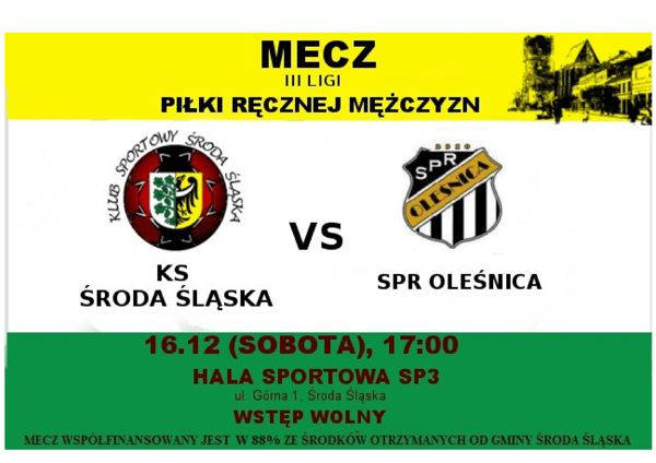 mecz olesnica 16.12