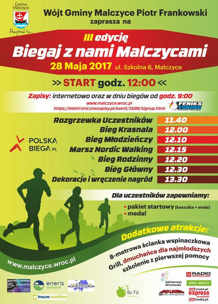 MALCZYCE Bieg plakat www