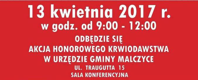 malczyce krew