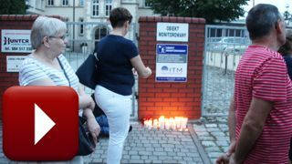 protest przd sadem