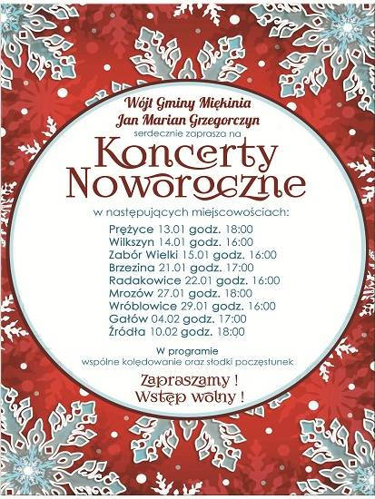 koncerty noworoczne miekinia