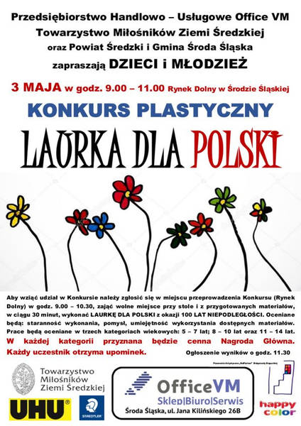 Laurka dla Polski plakat2