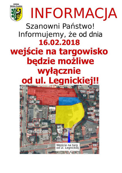 Spotkanie informacyjne zastepcze targowisko info wejscie