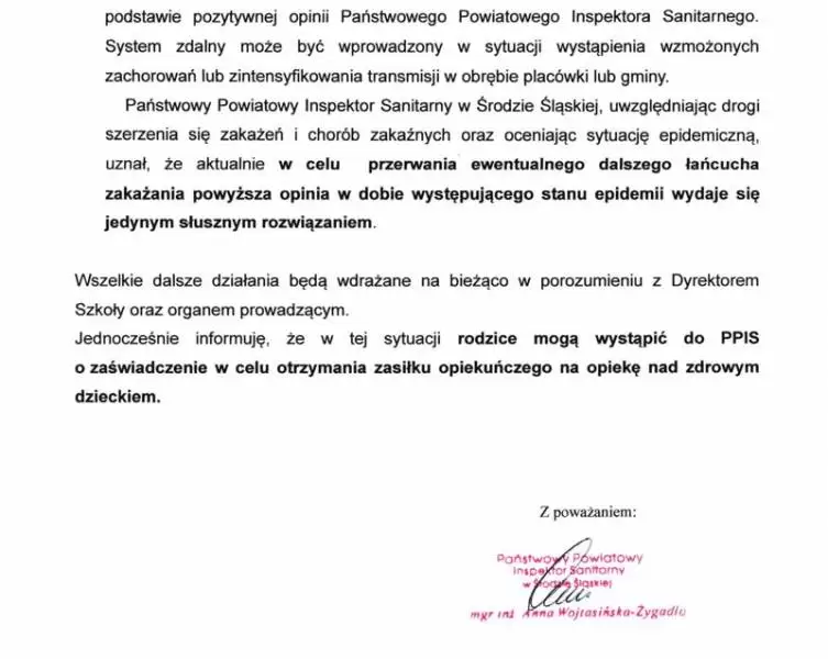 pismo z sanepidu 2020 10 10 2 2