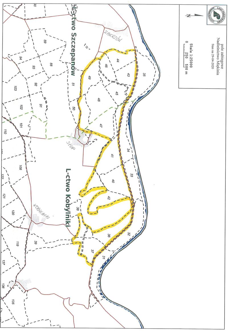 zalacznik 2 mapa obszaru zabiegu 1