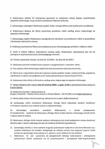 zapytanie ofertowe podloga w przedmosciu 2