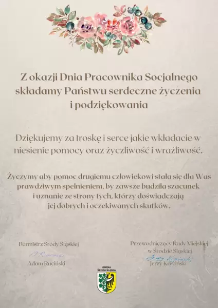 dzien pracownika socjalnego